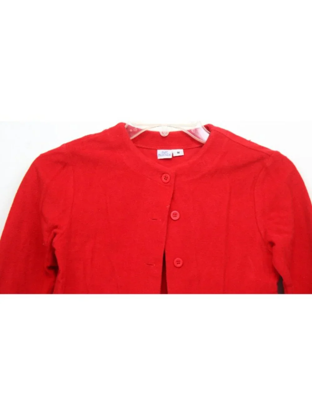 Fast Friends 3pc Outfit Girls Med Skorts Shirt Jacket Plaid Winter Red Scottie D